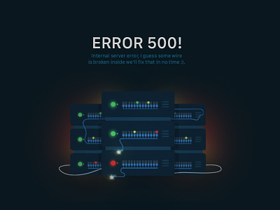 Error 500 500 breakdown down error error 500 failure internal server server failure serverdown technology