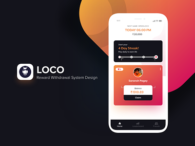Loco Reward System loco mobileapp payment redesign rewards system ui ux