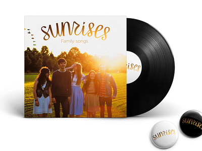 Sunrises - Indie band logo band branding cover folk indie lettering logo