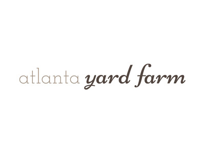 Atlanta Yard Farm atlanta farming gardening landscaping logo urban