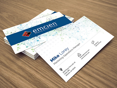 Emcien Business Cards business cards