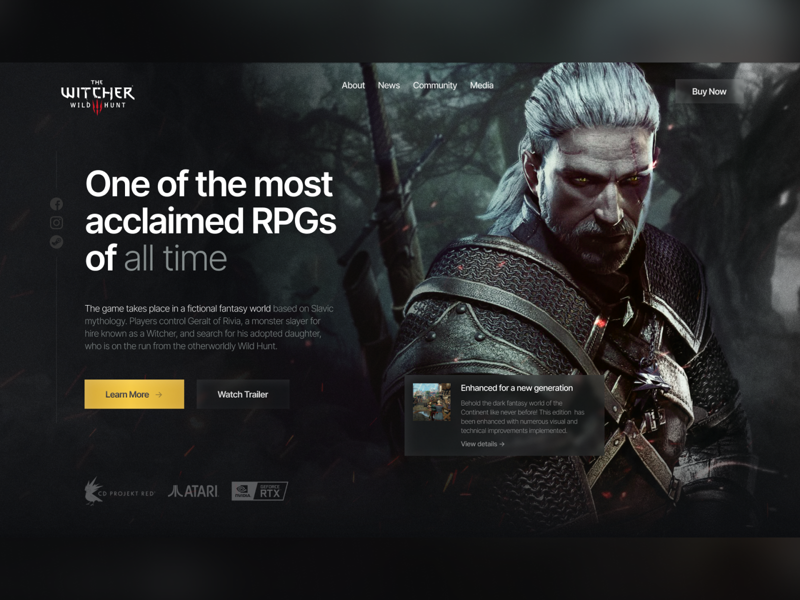 The Witcher  Official Website