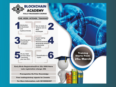 BlockChain Academy Flyer