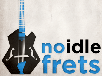 No Idle Frets Podcast Album Art album art blue note frets guitar jazz music podcast