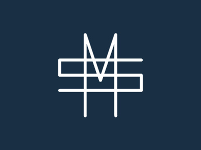 Matt Saling2 line logo m s