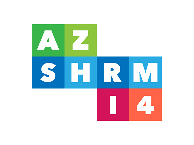 AZSHRM Logo Concept arizona branding identity logo