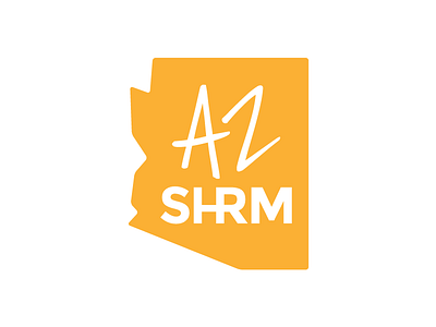 AZSHRM Logo #2 arizona branding identity logo