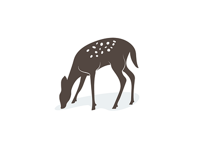 Deer deer illustration minimal