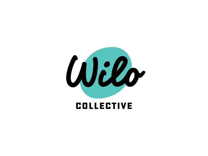 Wilo 02 handtype identity fat lines typography logo