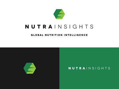 Nutrainsights hexagon logo nutrition plant