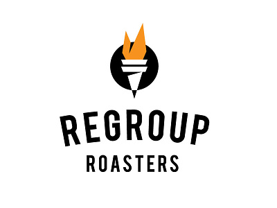 Regroup Roasters 2 of 4 coffee logo regroup roasters