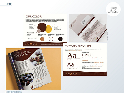 Portfolio piece: Chocolatier branding