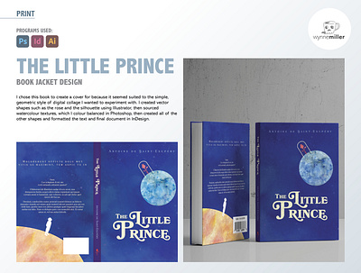 Portfolio piece: Book jacket design design graphic design illustration layout package design vector