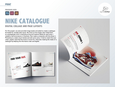 Portfolio piece: Shoe catalogue branding catalogue design graphic design illustration layout magazine vector