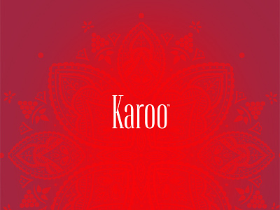 Karoo Red Tea beverage drink iced tea identity karoo logo name red tea rooibos south aftica tea