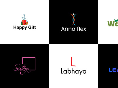 Simple Flat Logo For Business branding graphic design logo