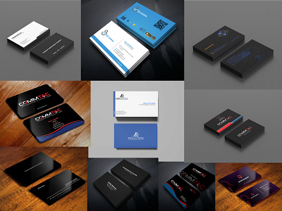 Simple and Clean Business Card Design. branding business card graphic design logo