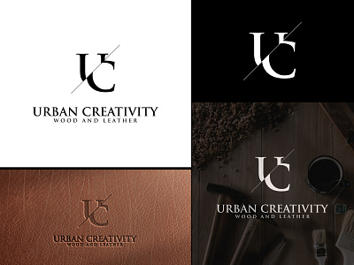 Urban Creativity logo. branding corporate identity design graphic design logo minimalist logo typography
