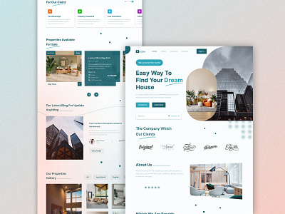 Real Estate Landing Page Design