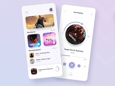 Music Player App Concept - Free Followers 3d animation app branding design graphic design illustration ui ux vector