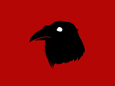 CAWWWWW! 2d animation 2d design after effects animation art bird concept crow design graphic design icon illustrator loop lottie raven ui ux vector