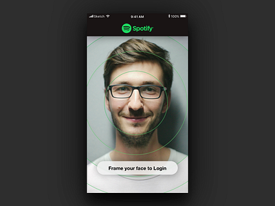 Face Recognition Login by Ernesto on Dribbble