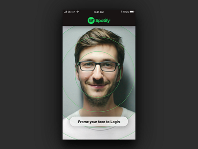 Face Recognition Login app face ios login recognition spotify