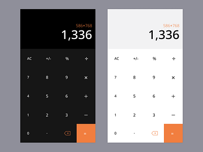 Calculator daily ui illustration vector