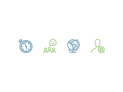 Icons for Ideal employment flat hr icon line art recruitment software tech vector