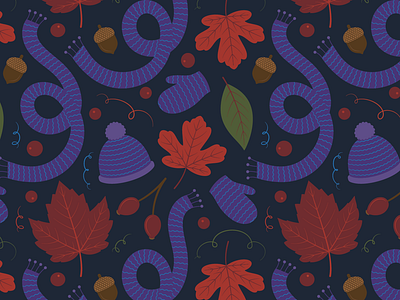 Fall Surface Pattern Design