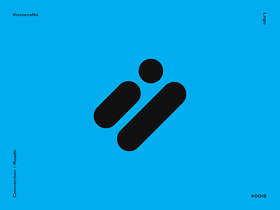 iDrivesure Logo - Didn't make the cut! aggressive black blue bold branding connection dark design dot gurney icon illustration insurance insurance company logo road roads safety thick lines vector