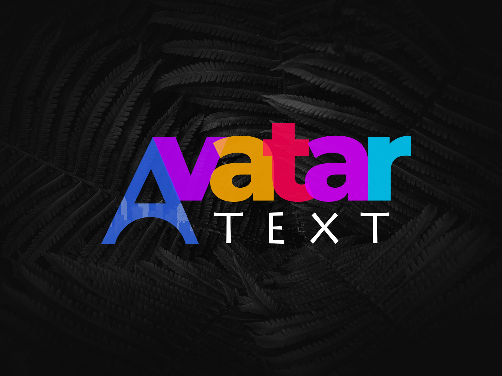 Avatar Text by Durgesh Kumar on Dribbble