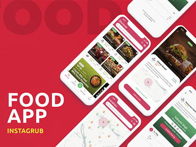Instagrub @app @design @ui delhi food app restaurant app