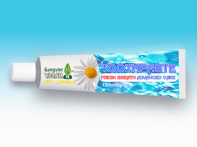 Toothpaste Tube Free Psd hygiene mockups packaging product design