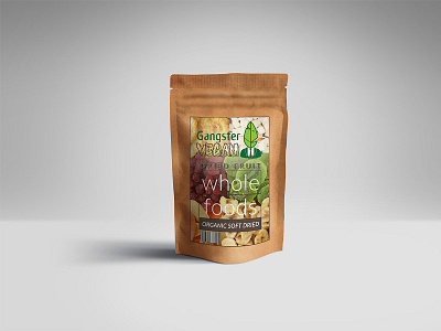 Dried Fruits Bag design mockups product design