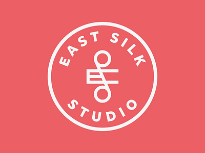 East Silk Studio concept identity logo silk stamp symbol wip