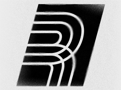 36 Days of Type - R 36 days of type branding design font illustration lettering letters logo logotype monogram race spray paint stencil type typography