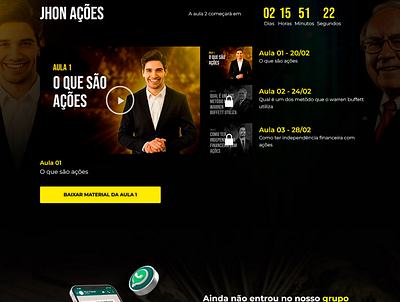 Blog de lançamento blog design landing page lançamento launch blog marketing site ui ui design web web designer website wordpress