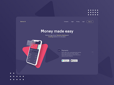 Landing page concept - Download