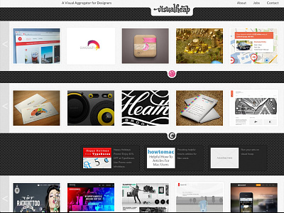 Dribbble Shot 800x600 Visualheap Web dark web