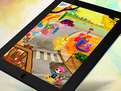 Lately Lilly app entertainment game ipad kids paris