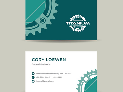 Professional Business card Design branding graphic design logo