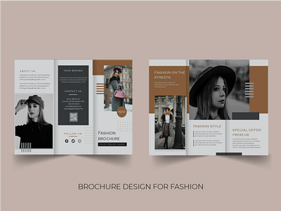 Brochure Design For Fashion advertising branding brochure corporate creative fashion fashion shop graphic design marketing print printing
