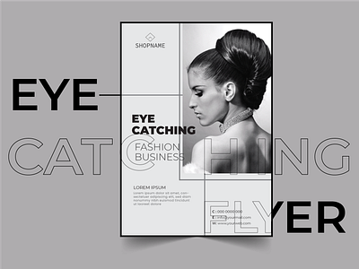Flyer Design advertising branding creative fashion graphic design logo marketing printing simple stationary stationery