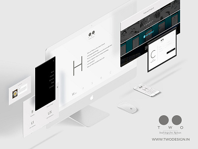 TWO Design Website Redesign graphic design redesign studio two design web design website