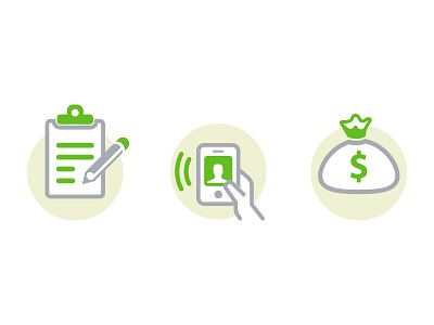 Partnership Program | Icons communication edit flat icon money partnership phone simple