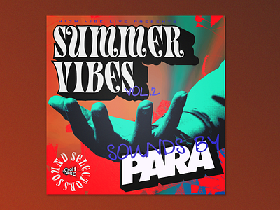 Summervibes Vol. 2 - PARA album artwork design garage music vibes