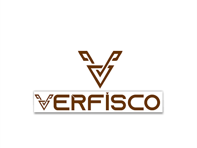 verfisco logo! 2d logo branding clean designminimal flat illustration logo logo design minimal minimalist verfisco verfisco logo