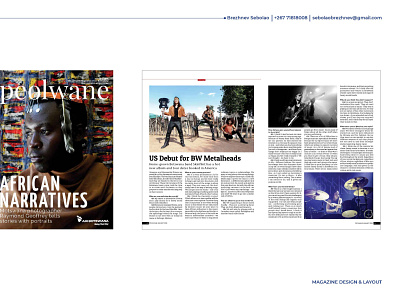 Magazine Design & Layout branding design editorial graphic design magazine publication