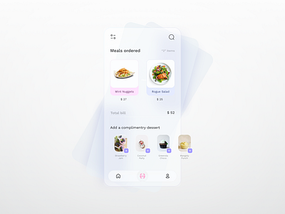 Kiosk Meal Ordering App